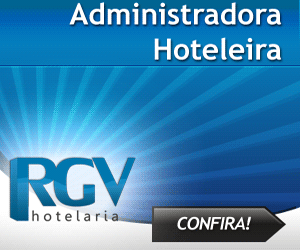 Publicidade da RGV Hotelaria empresa que administra hotéis
